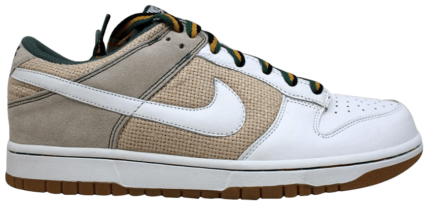 nike dunk light bone green