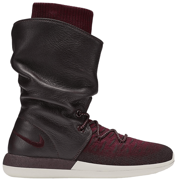nike flyknit burgundy