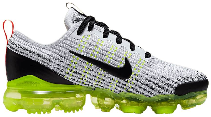 Air VaporMax Flyknit 3 GS 'White Volt' - Nike - BQ5238 100 | GOAT