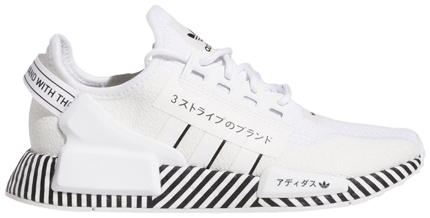 NMD_R1 V2 J 'Dazzle Pack - Cloud White' - adidas - FY2108 | GOAT