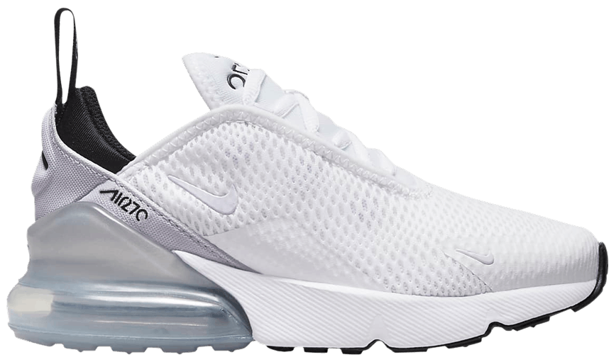 nike air max 270 white metallic silver womens