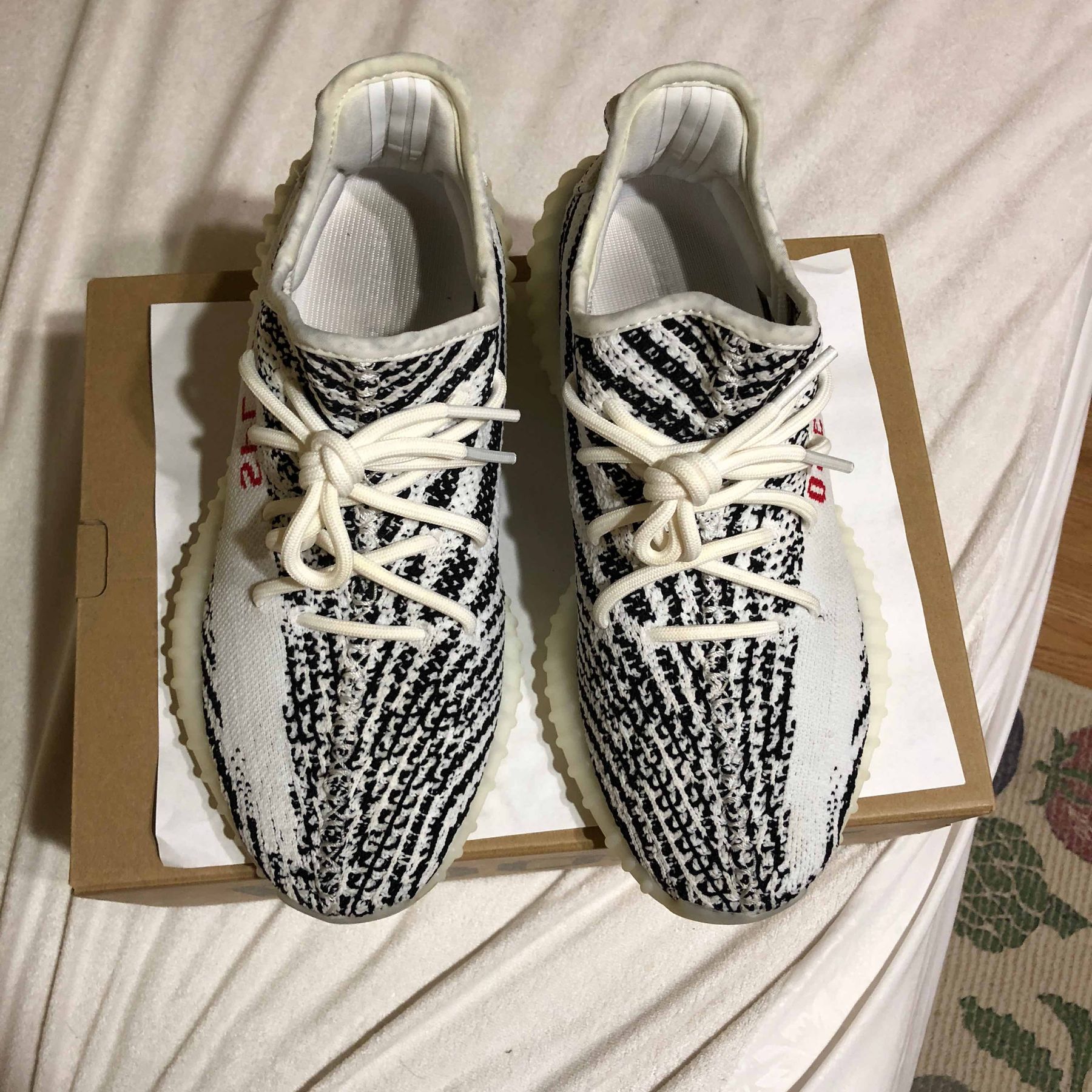 Yeezy Boost 350 V2 'Zebra' - adidas - CP9654 | GOAT