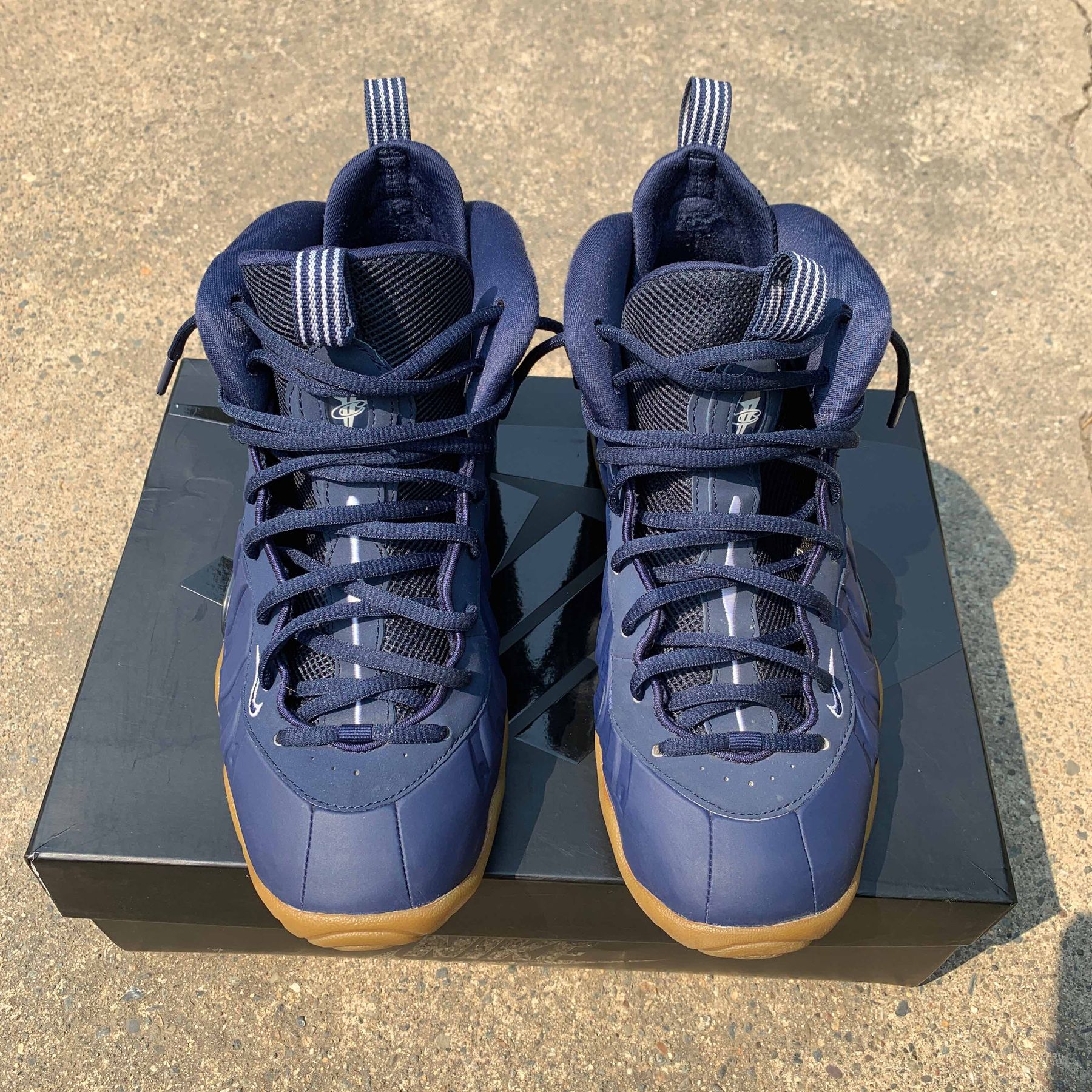 nike little posite one midnight navy