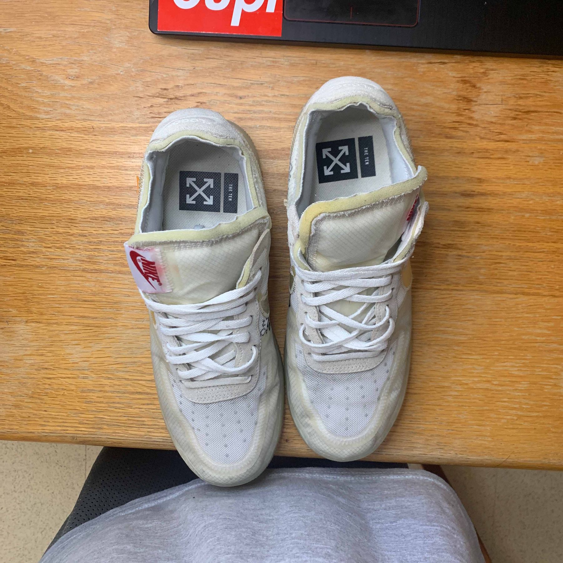 off white air forces goat