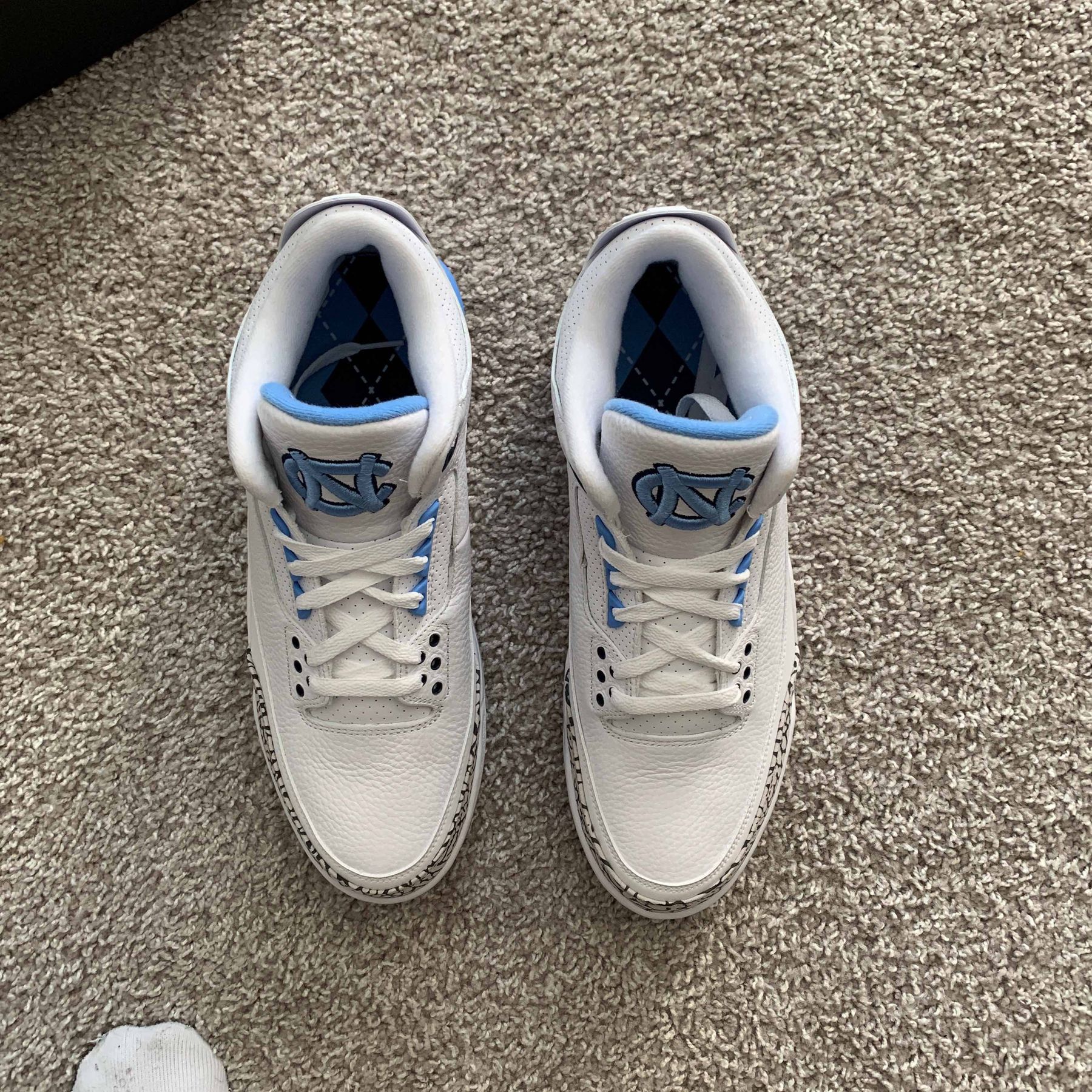 jordan 3 unc goat