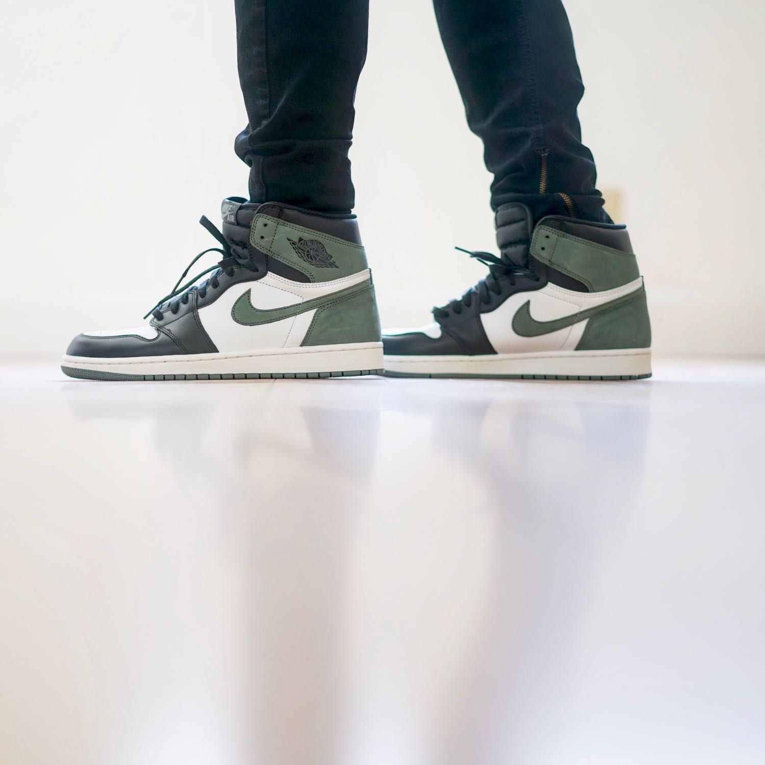 aj1 clay green