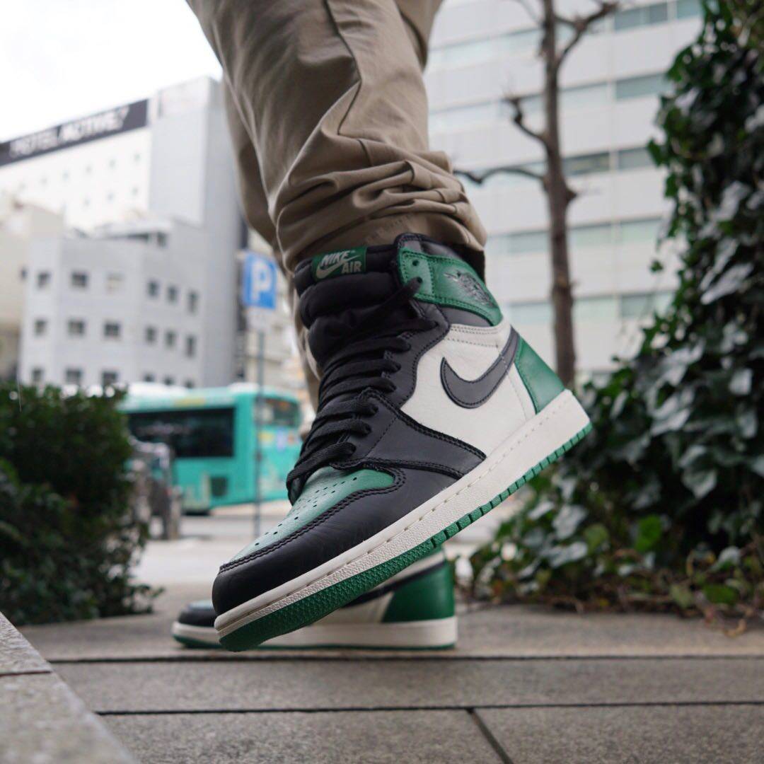 Air Jordan 1 Retro High OG 'Pine Green' - Air Jordan - 555088 302 | GOAT