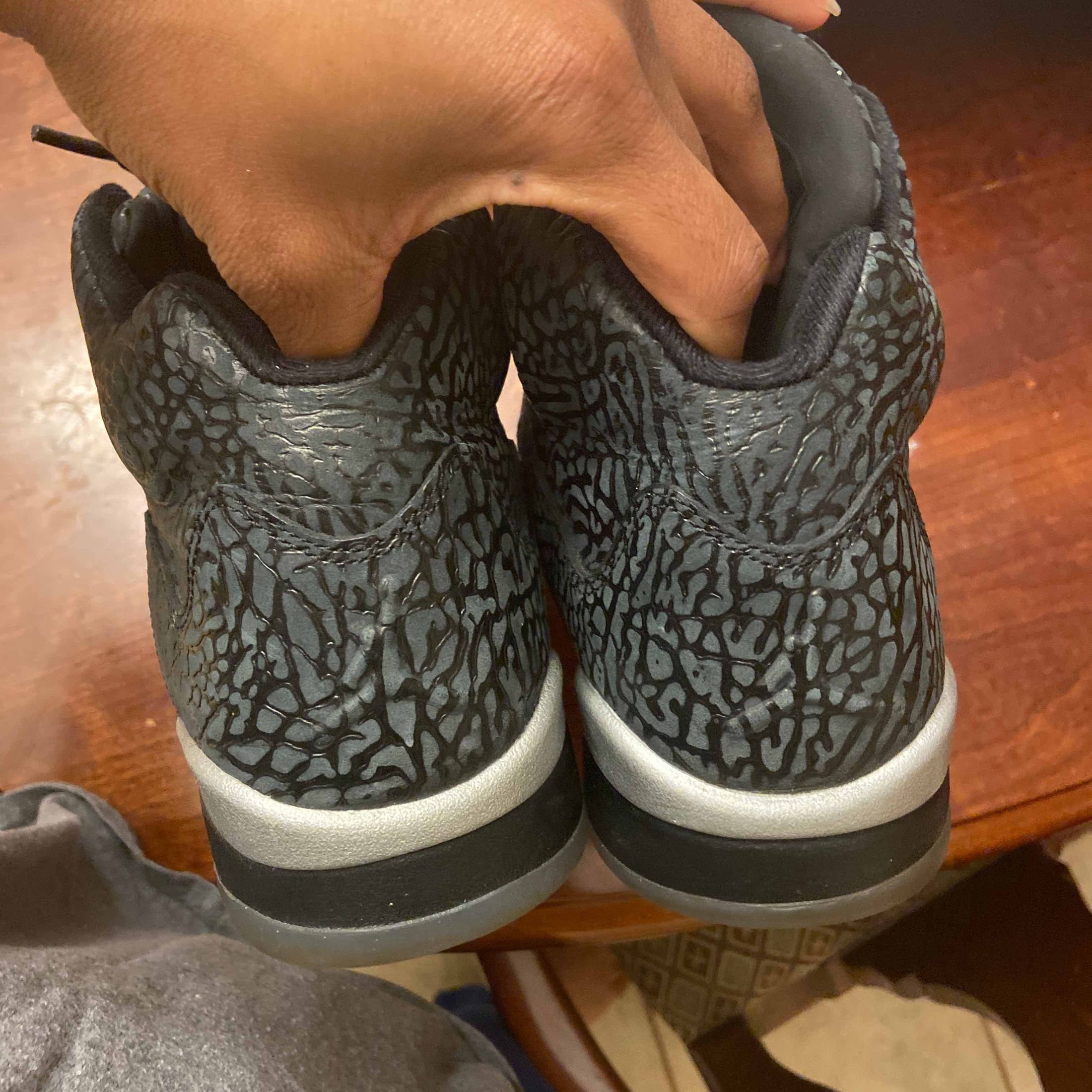 jordan 5 elephant print