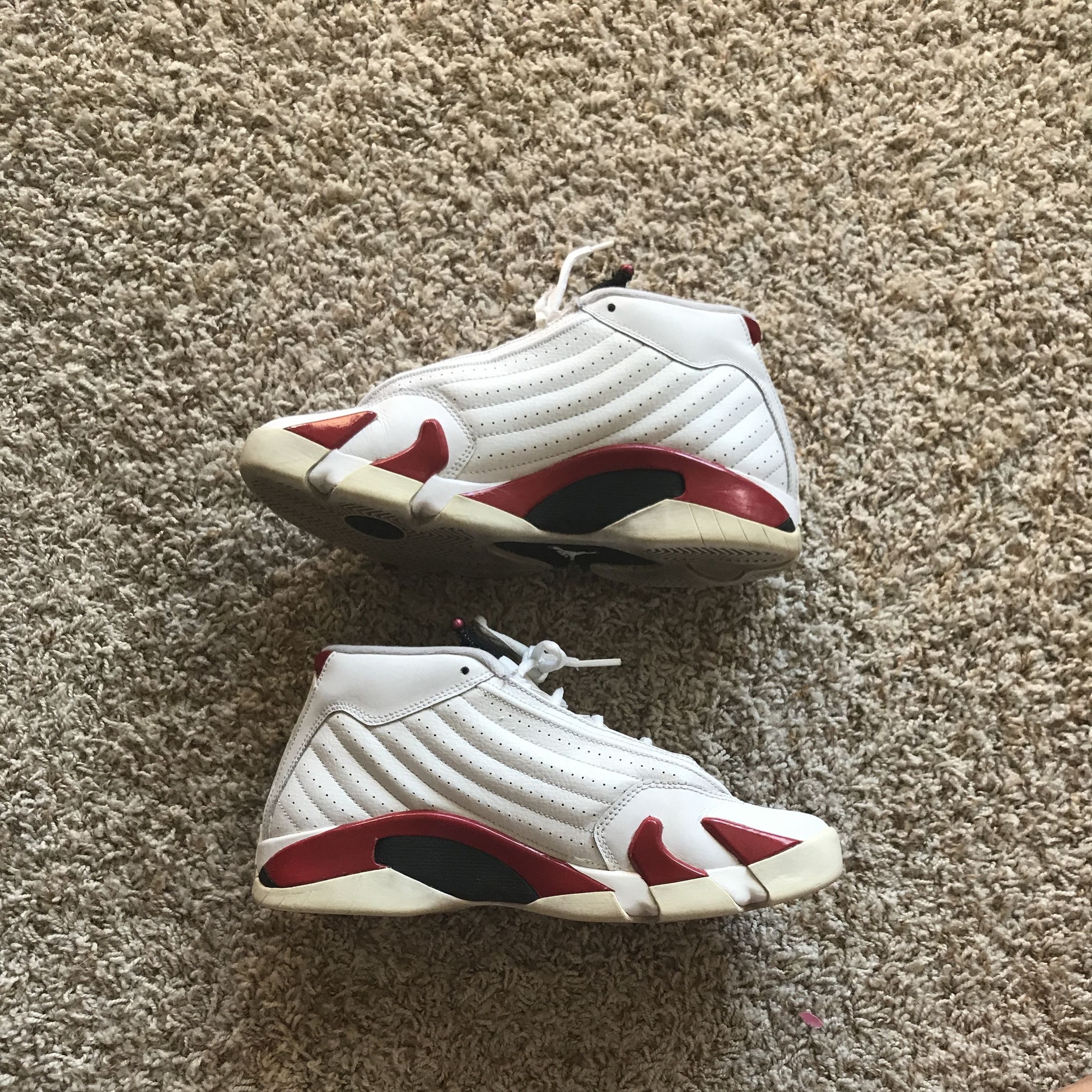 Air Jordan 14 Retro GS 'Candy Cane' 2012 - Air Jordan - 487524 101 | GOAT