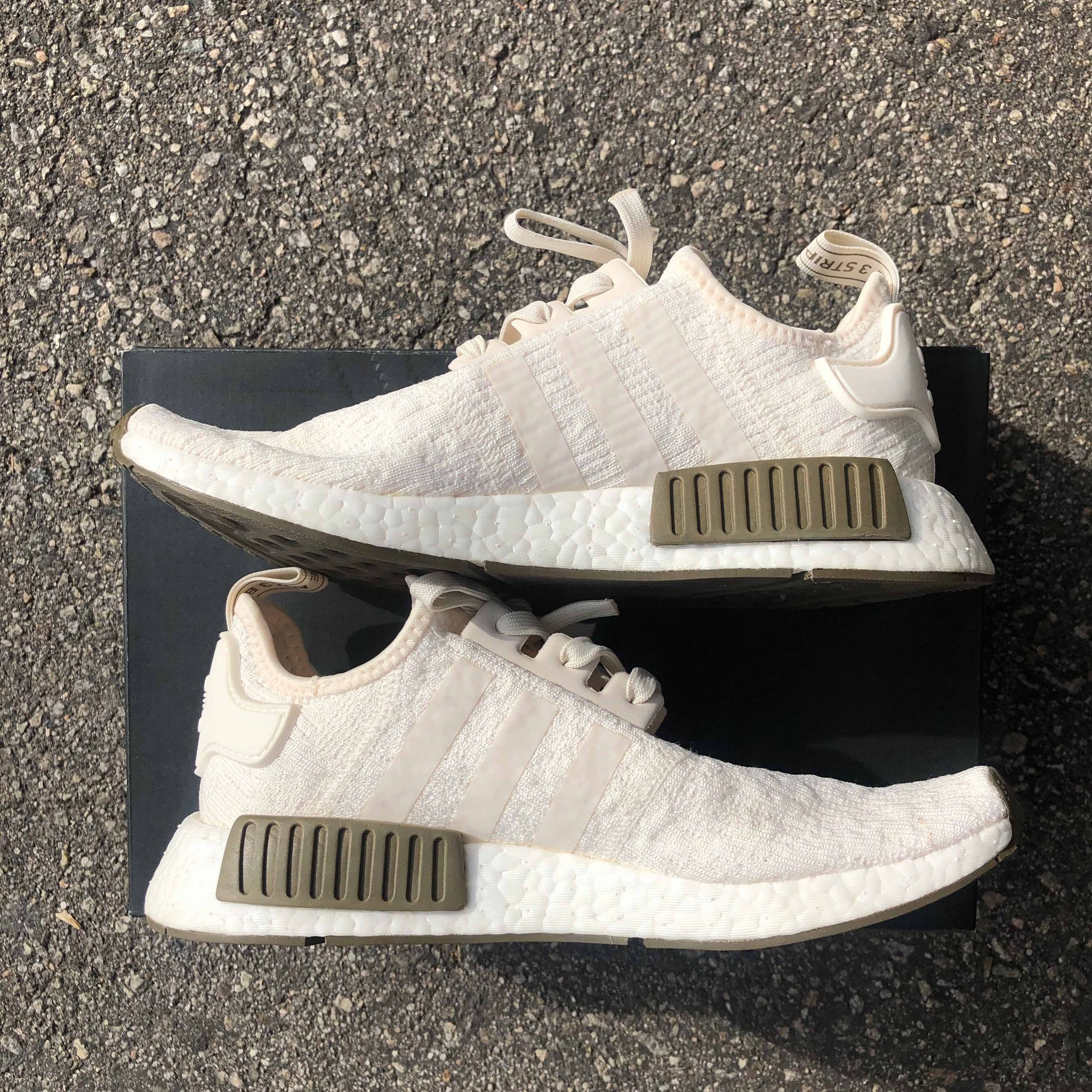 Champs Sports x NMD_R1 'Chalk and Olive' - adidas - CQ0758 | GOAT