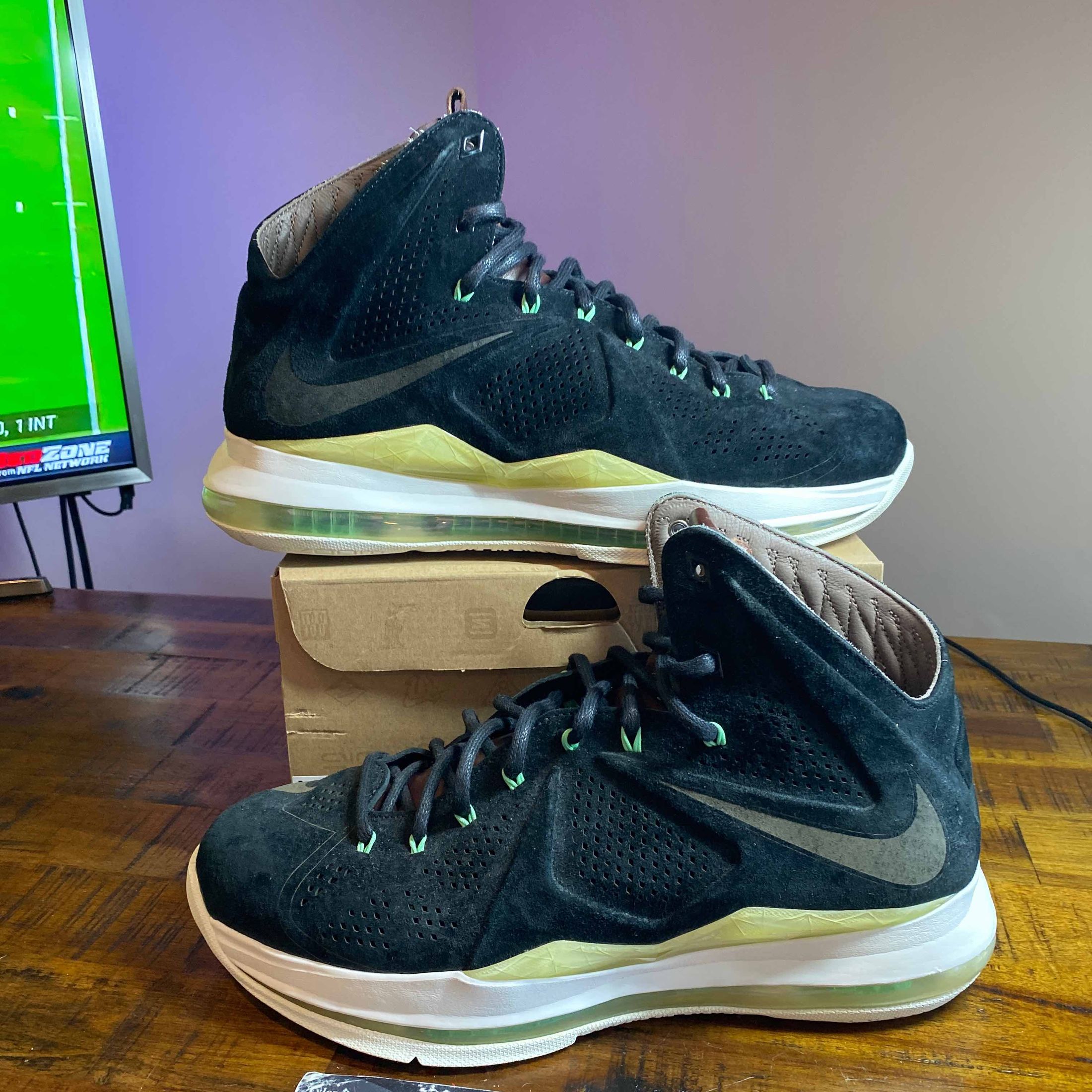 LeBron 10 EXT QS 'Black Suede' - Nike - 607078 001 | GOAT