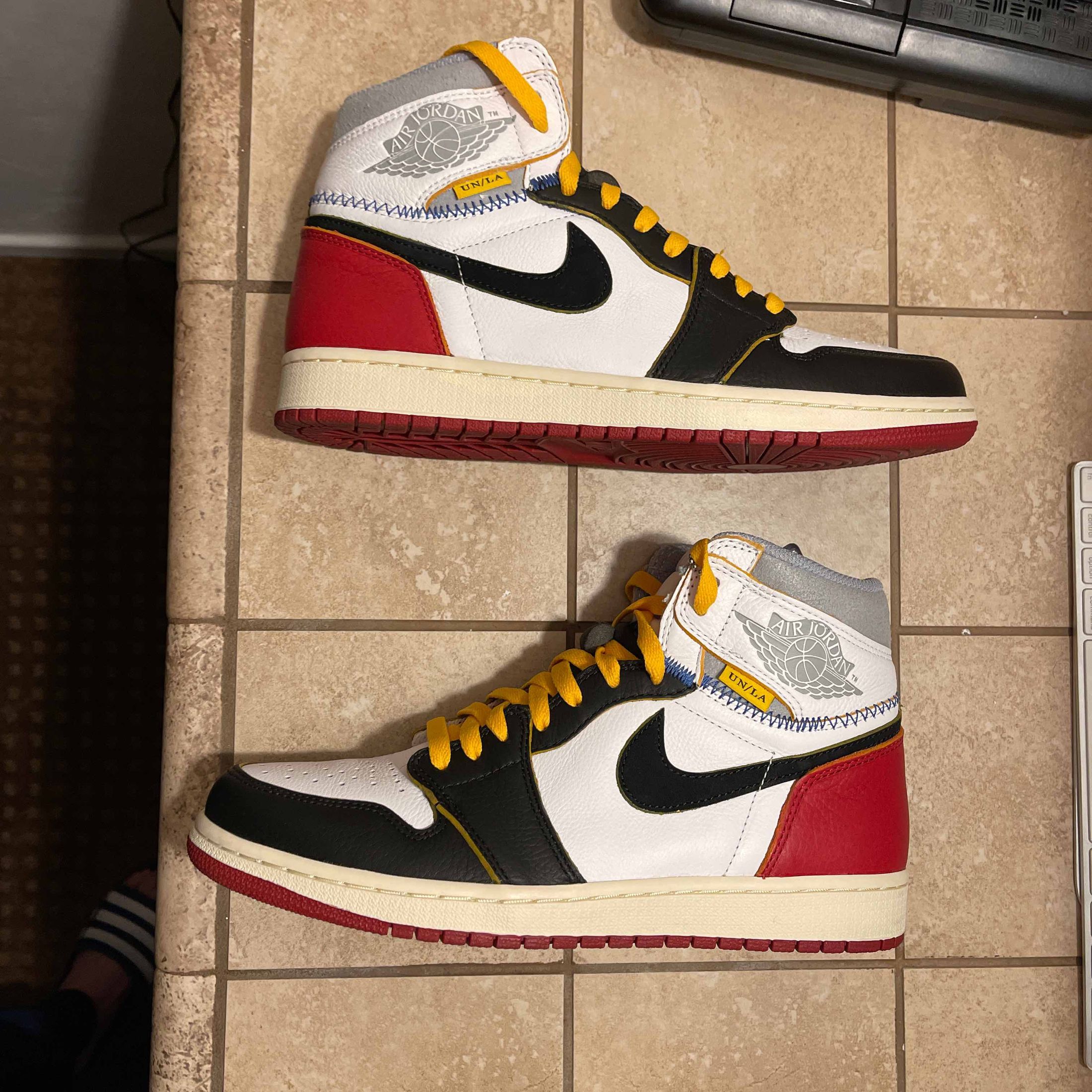 air jordan 1 union la black toe