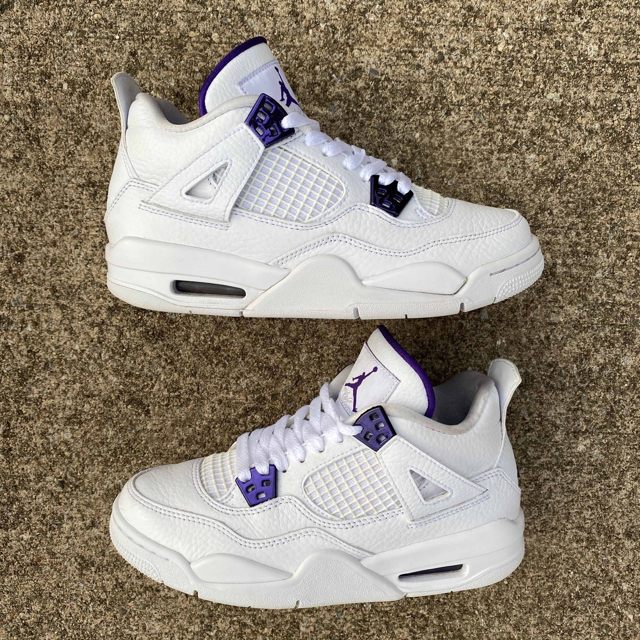 jordan 4 purple metallic price