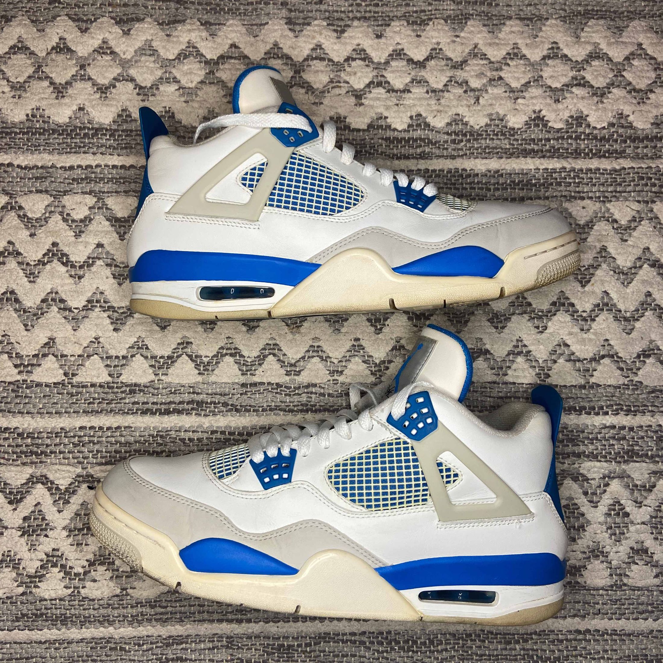 jordan 4 military blue size 11.5