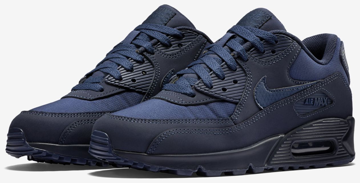 air max 90 leather midnight navy