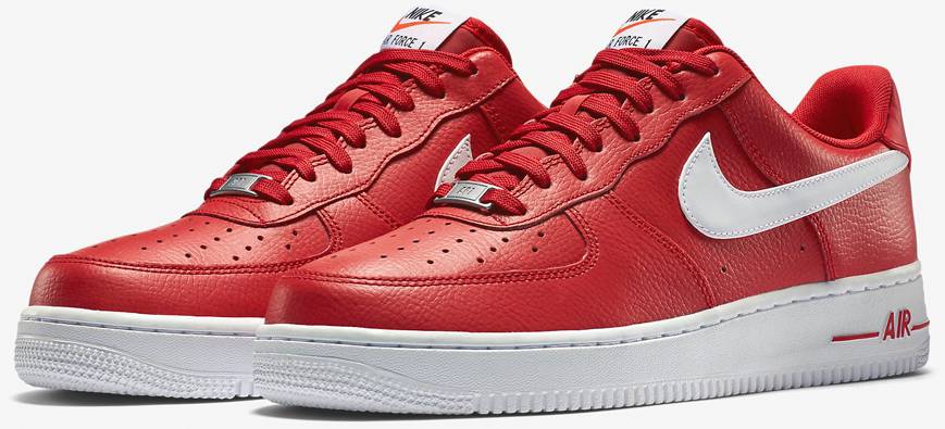 Air Force 1 Low 'University Red' - Nike - 488298 624 | GOAT