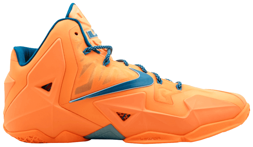 nike lebron 11 atomic orange