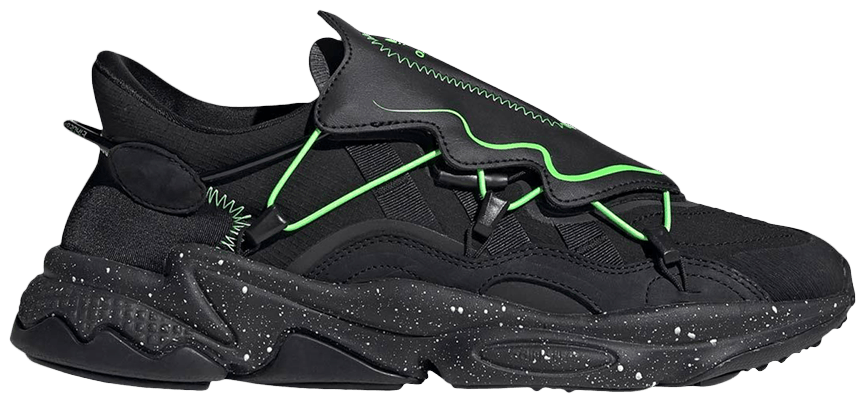 Ozweego 'Black Solar Green' - adidas - FZ1955 | GOAT