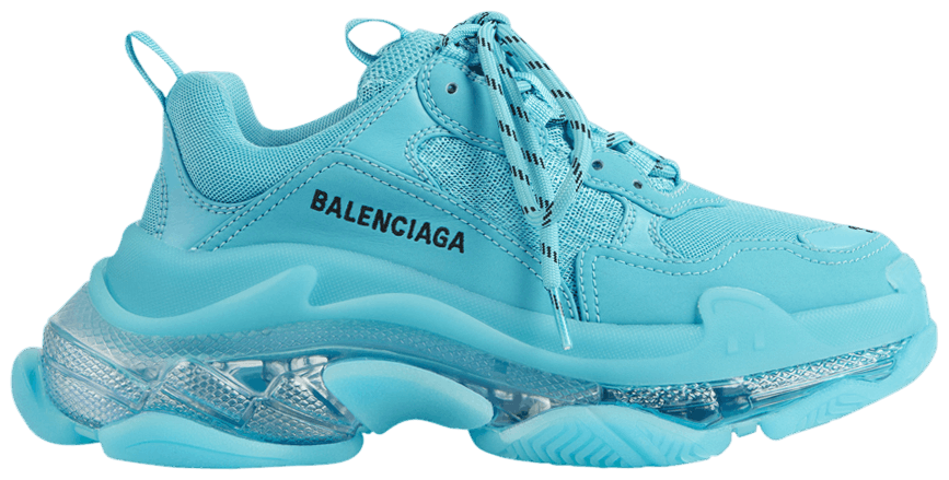 turquoise balenciaga sneakers