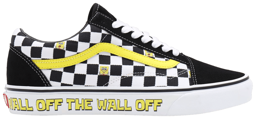 spongebob vans off the wall