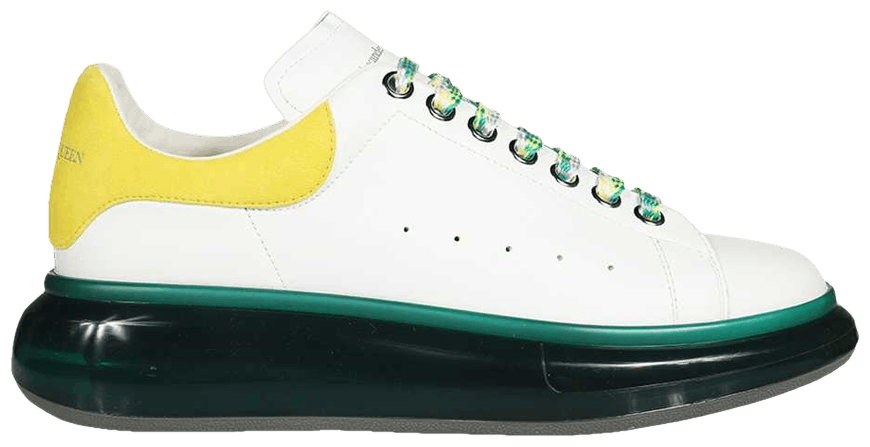green and orange alexander mcqueen sneakers