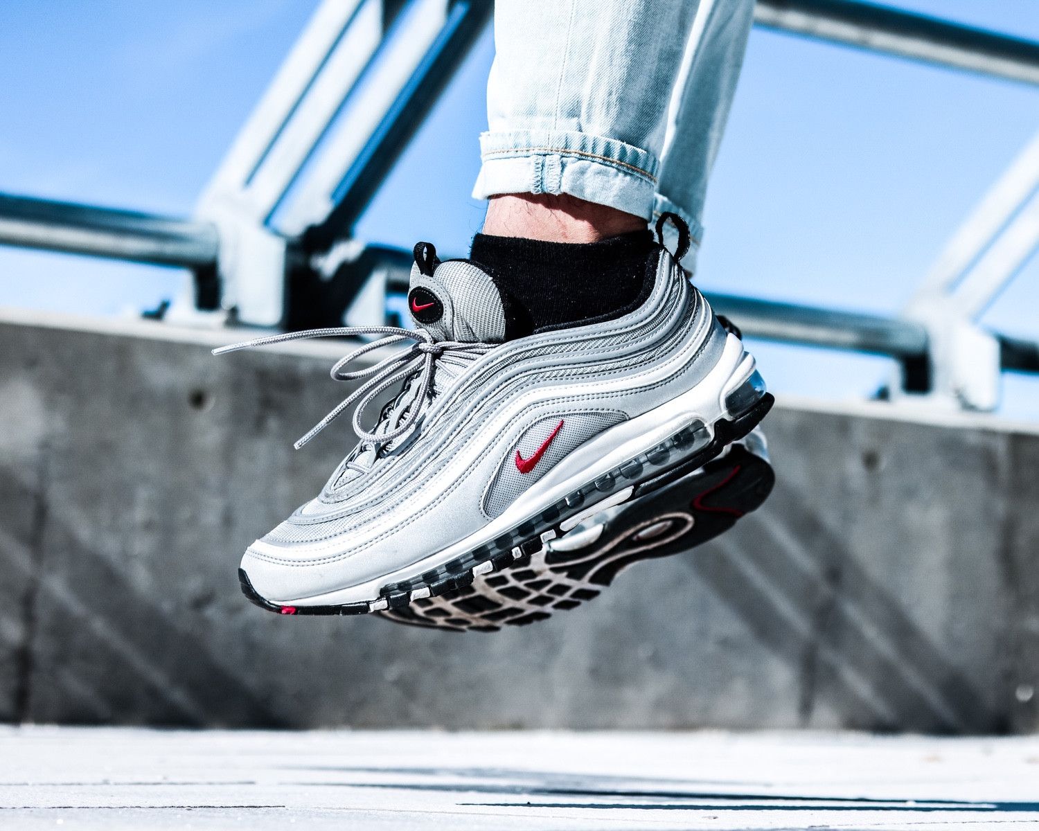 nike air max 97 silver bullet