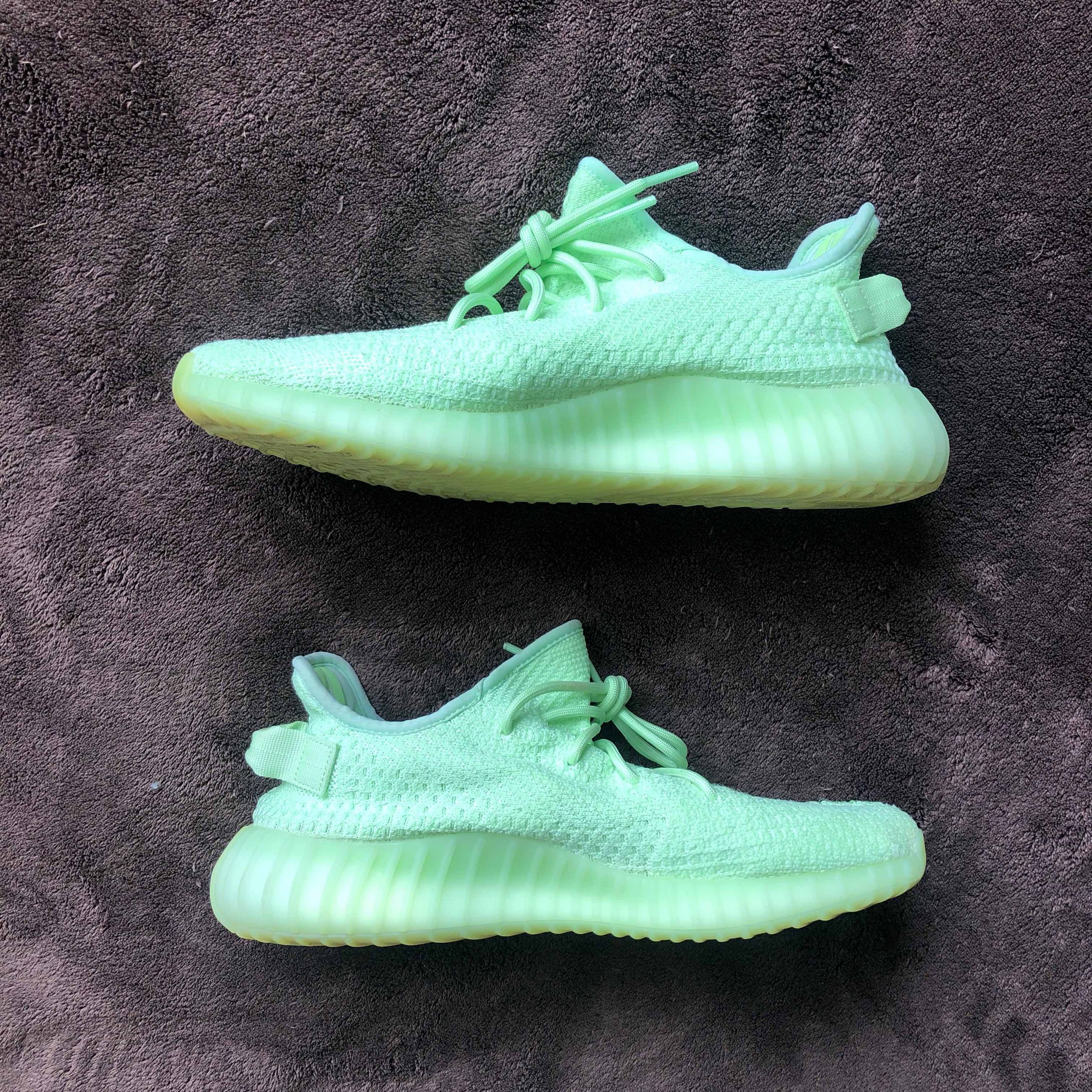 Yeezy Boost 350 V2 GID 'Glow' - adidas - EG5293 | GOAT