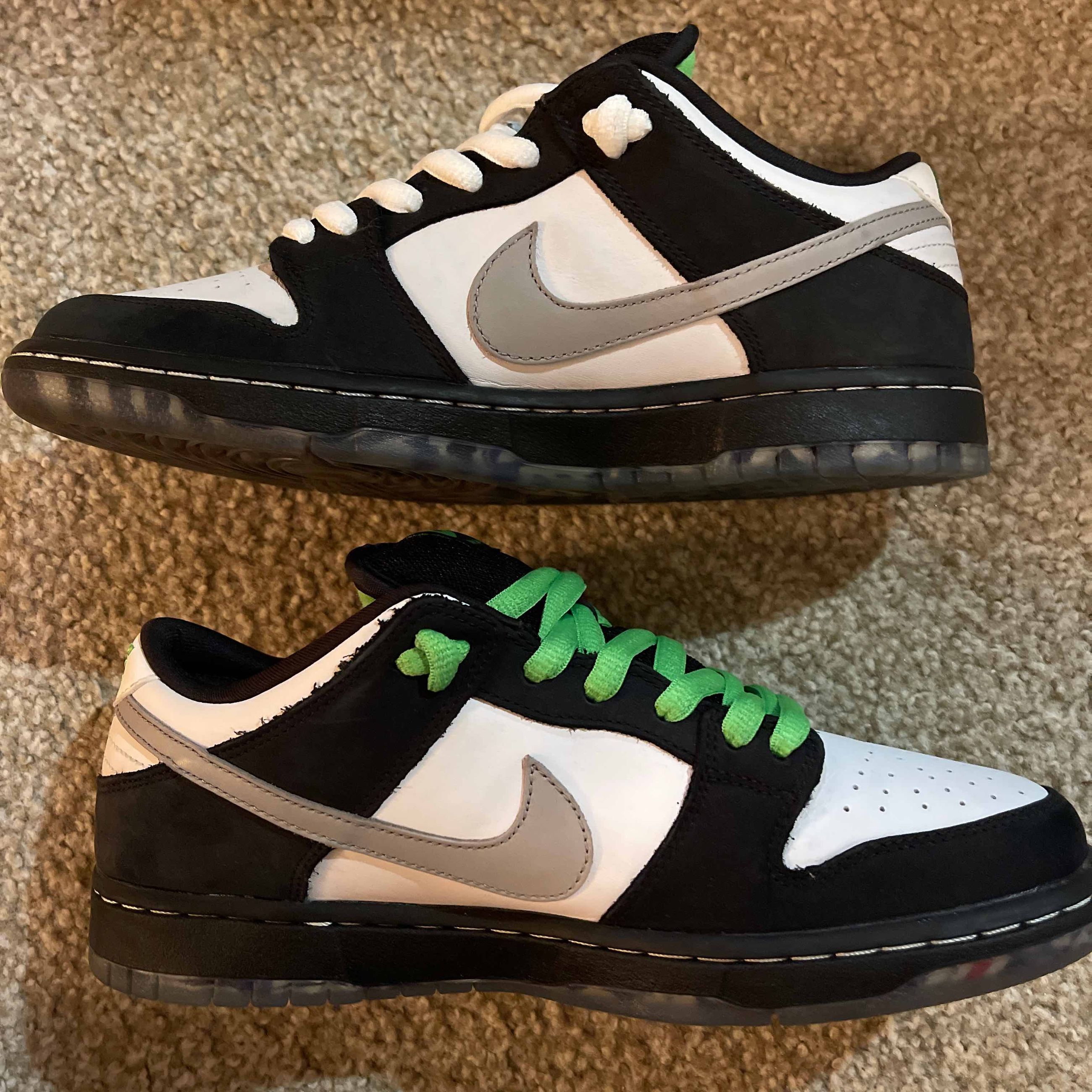 goat nike dunk low panda