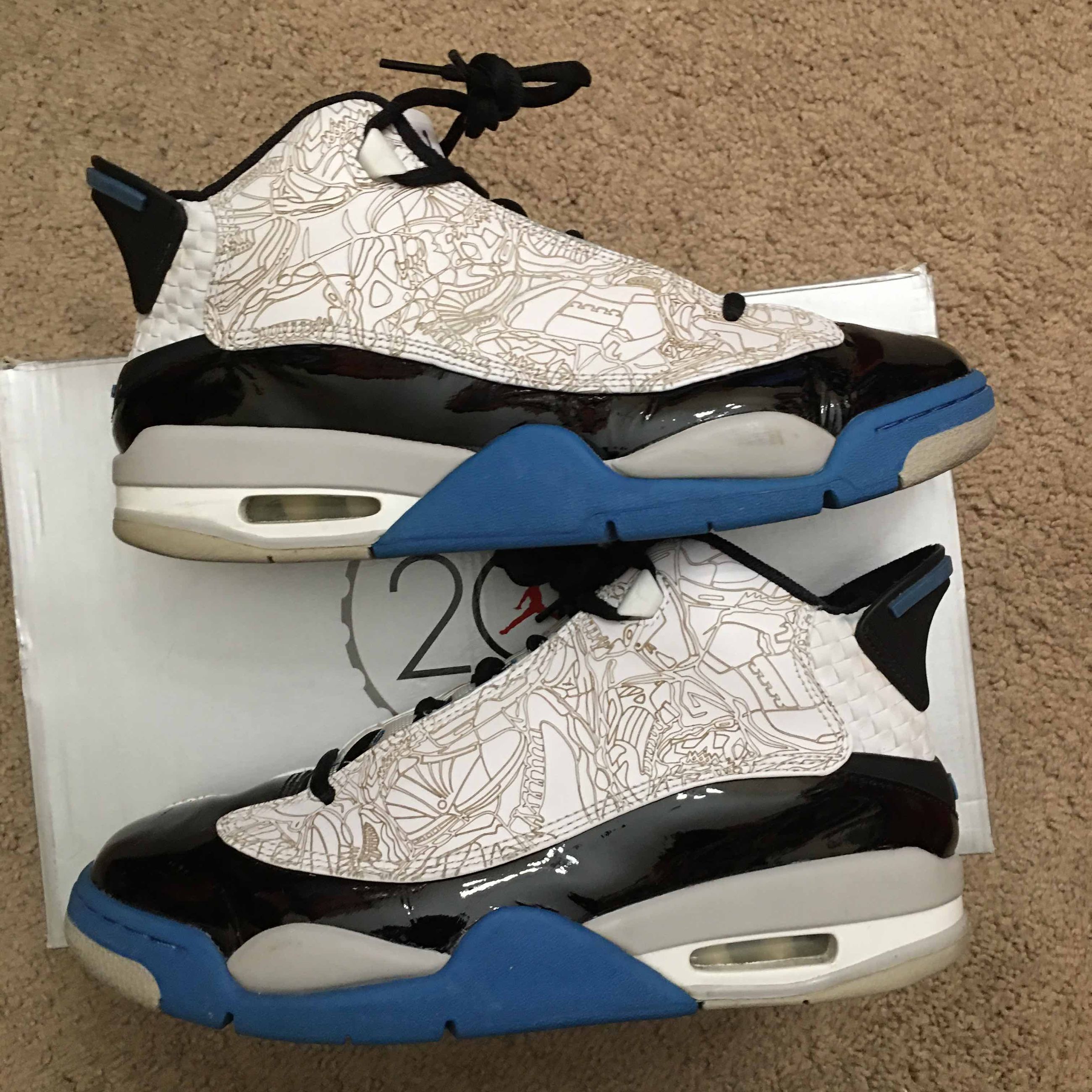 air jordan dub zero legend blue