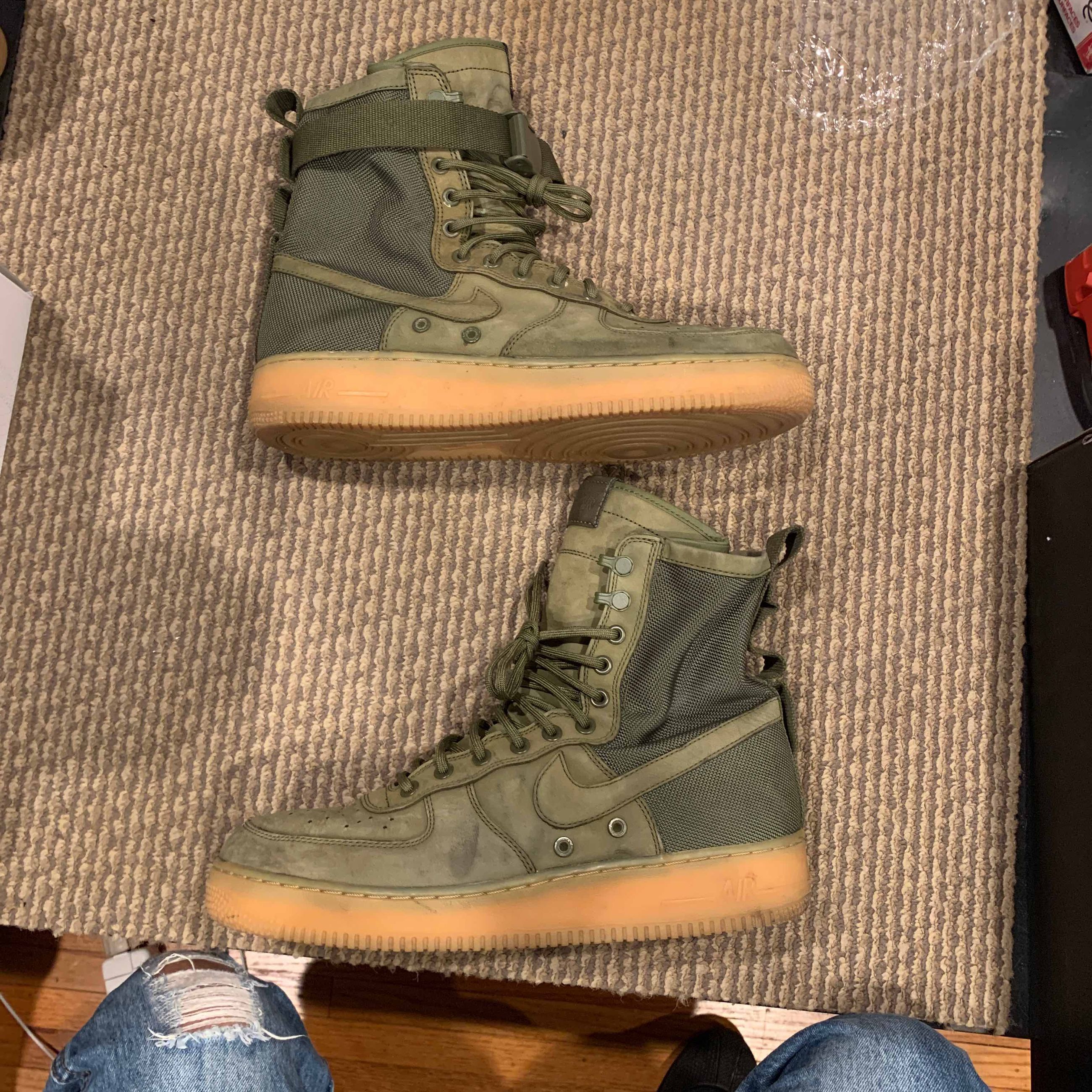 faded olive sf af1