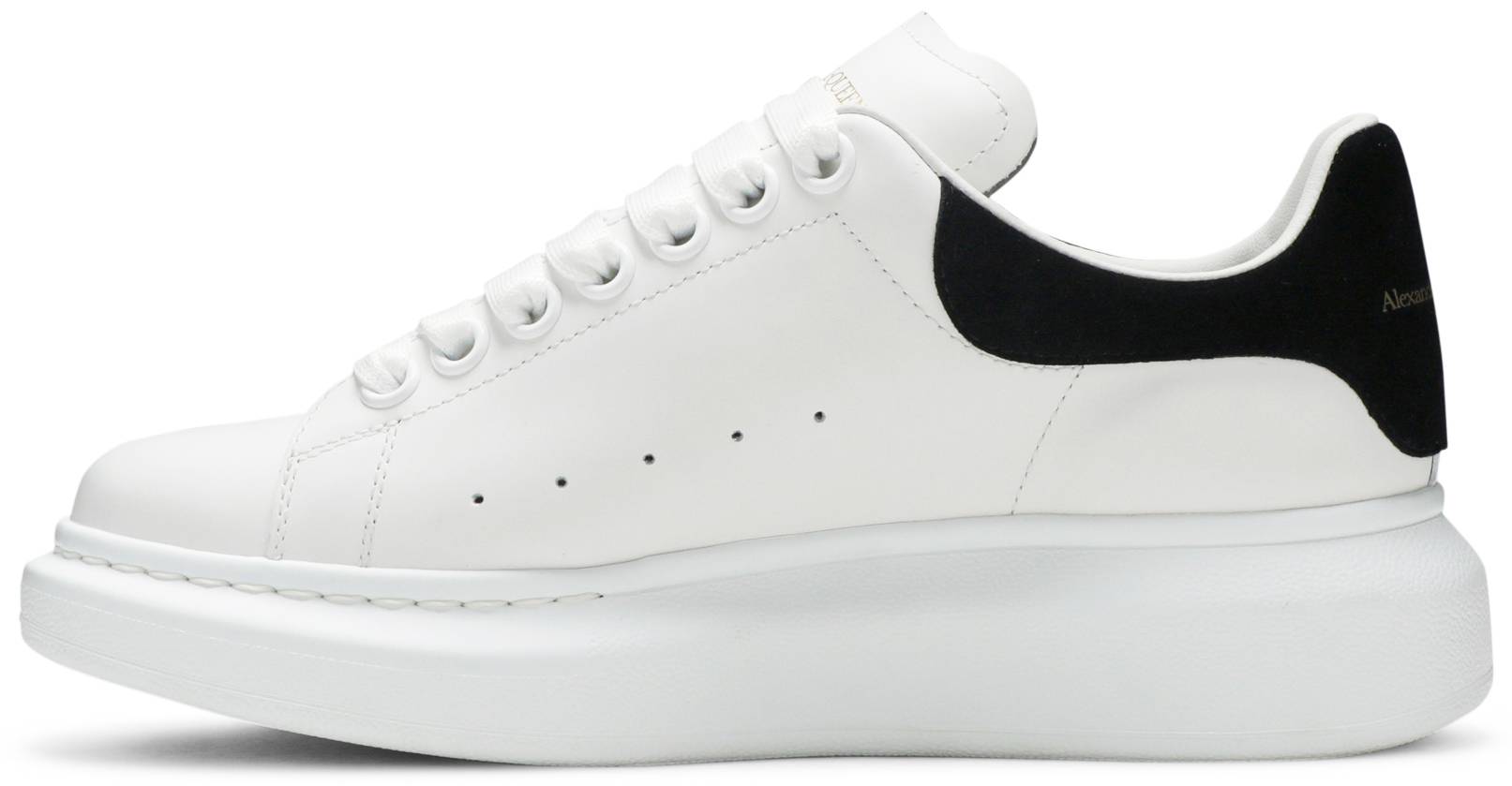 Alexander McQueen Wmns Oversized Sneaker 'White Black' 2019 - Alexander ...