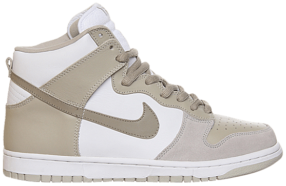 nike dunk low tan and white