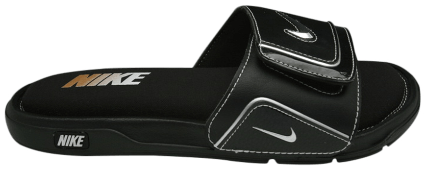 Comfort Slide 2 'Black Silver White' - Nike - 415205 002 | GOAT