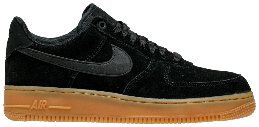 nike air force 1 07 lv8 suede black gum
