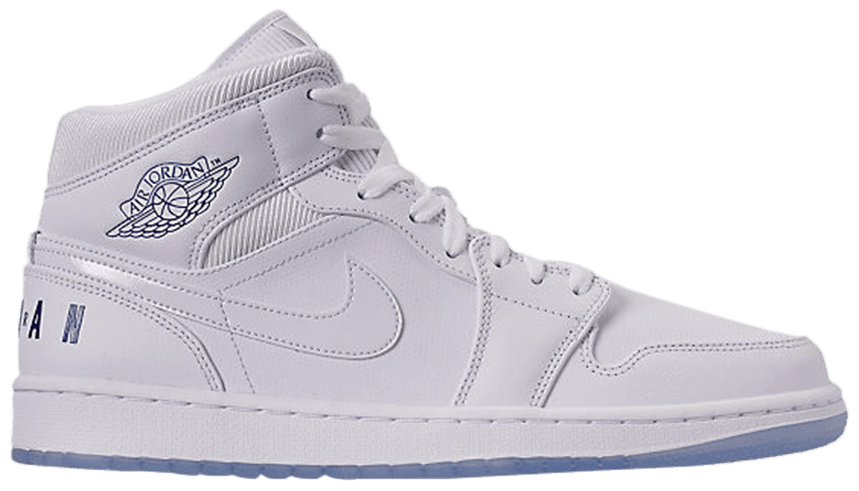 Air Jordan 1 Retro Mid 'White Concord' - Air Jordan - BQ6578 100 | GOAT