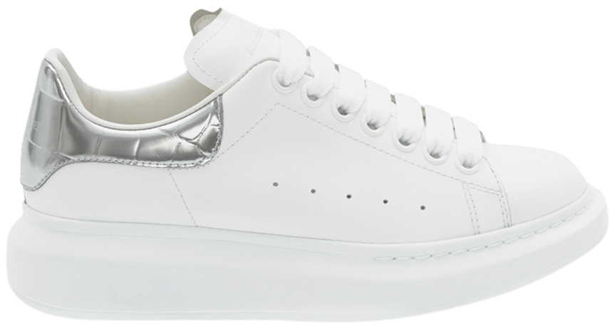 alexander mcqueen iridescent transparent oversized sneakers