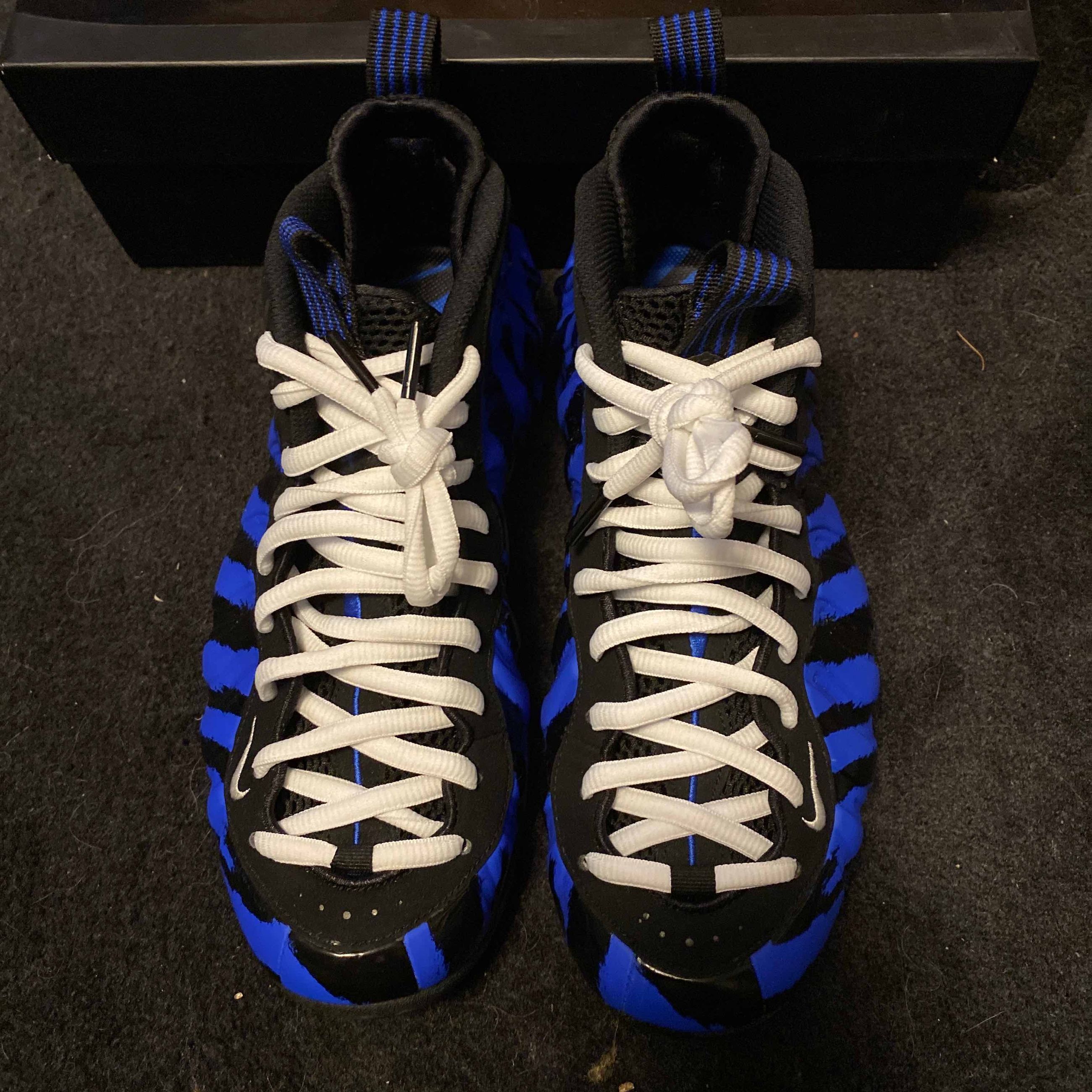 nike foamposite tiger stripes