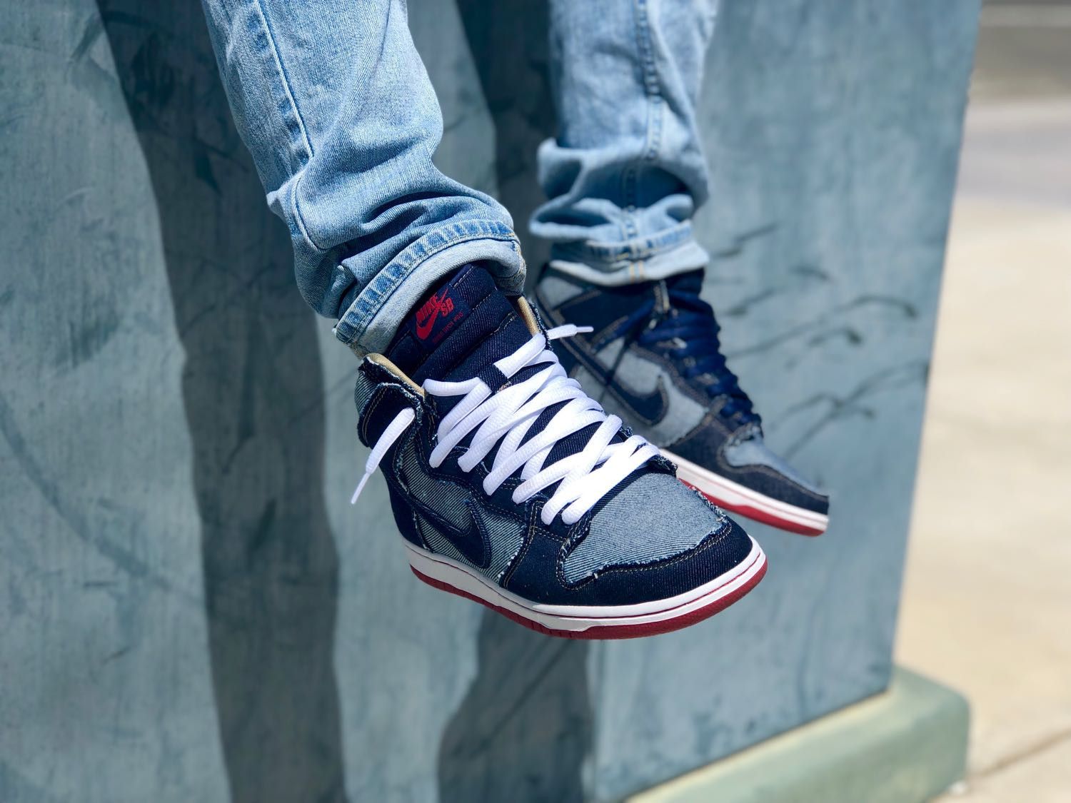 dunks denim