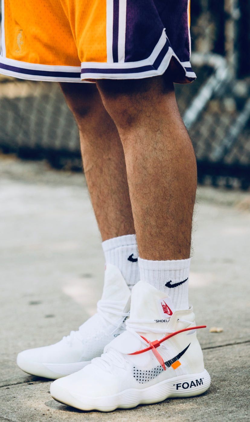 Off-White x Hyperdunk 2017 Flyknit 'The Ten' - Nike - AJ4578 100 | GOAT