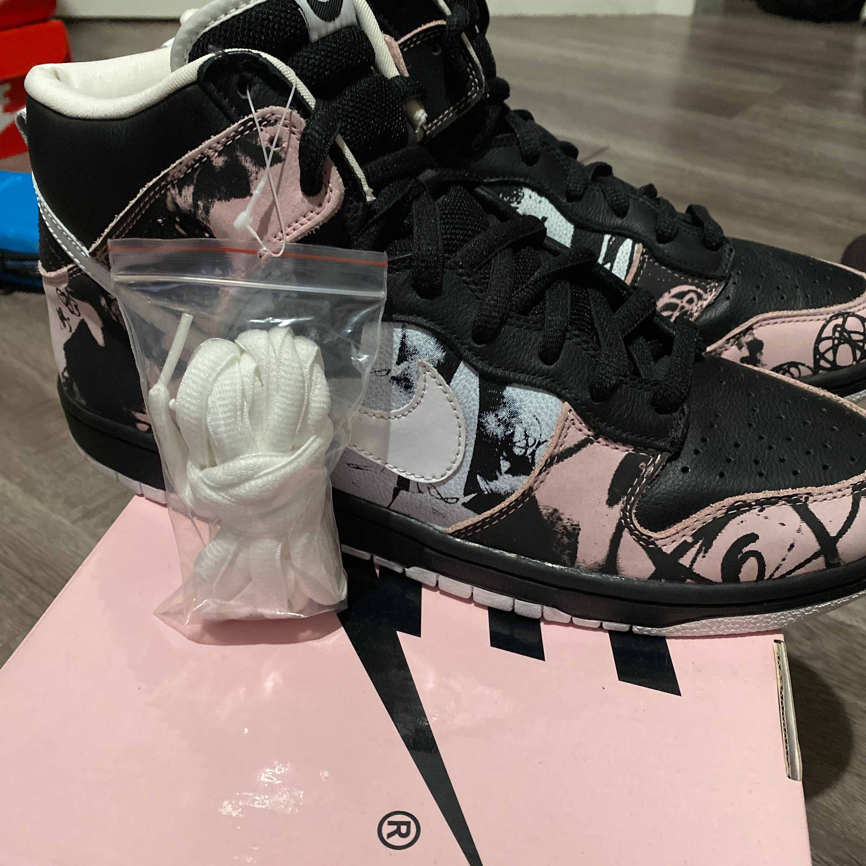 futura x unkle x dunk high pro sb