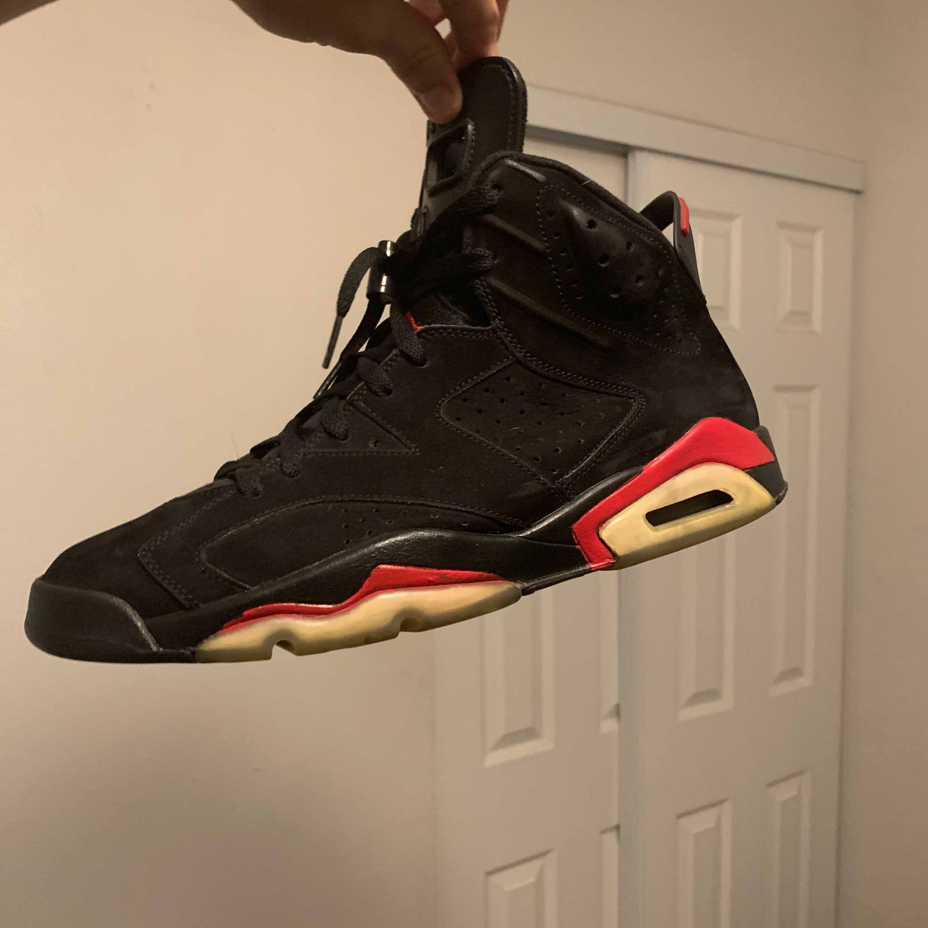 aj6 varsity red