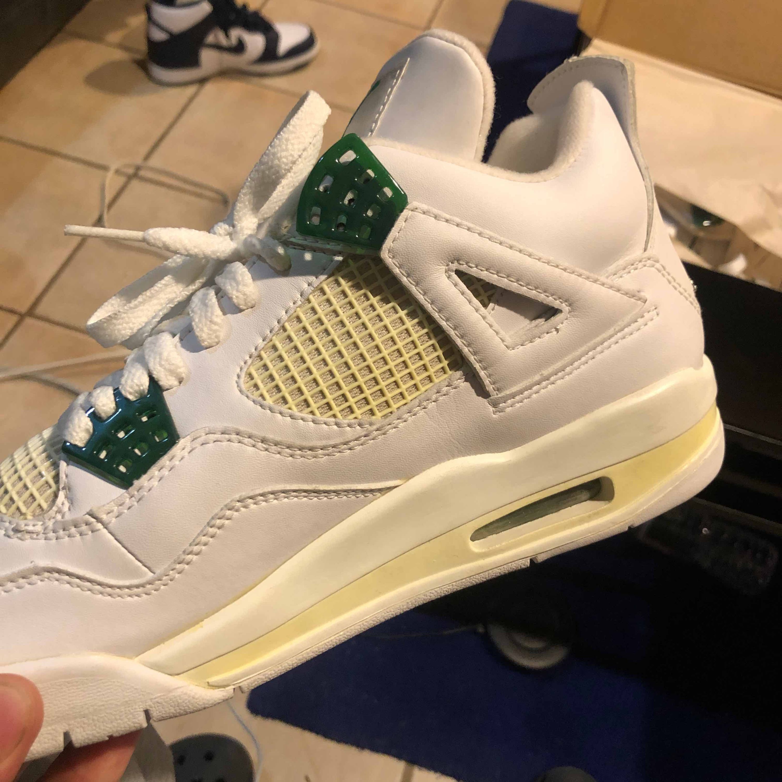 jordan 4 classic green size 8