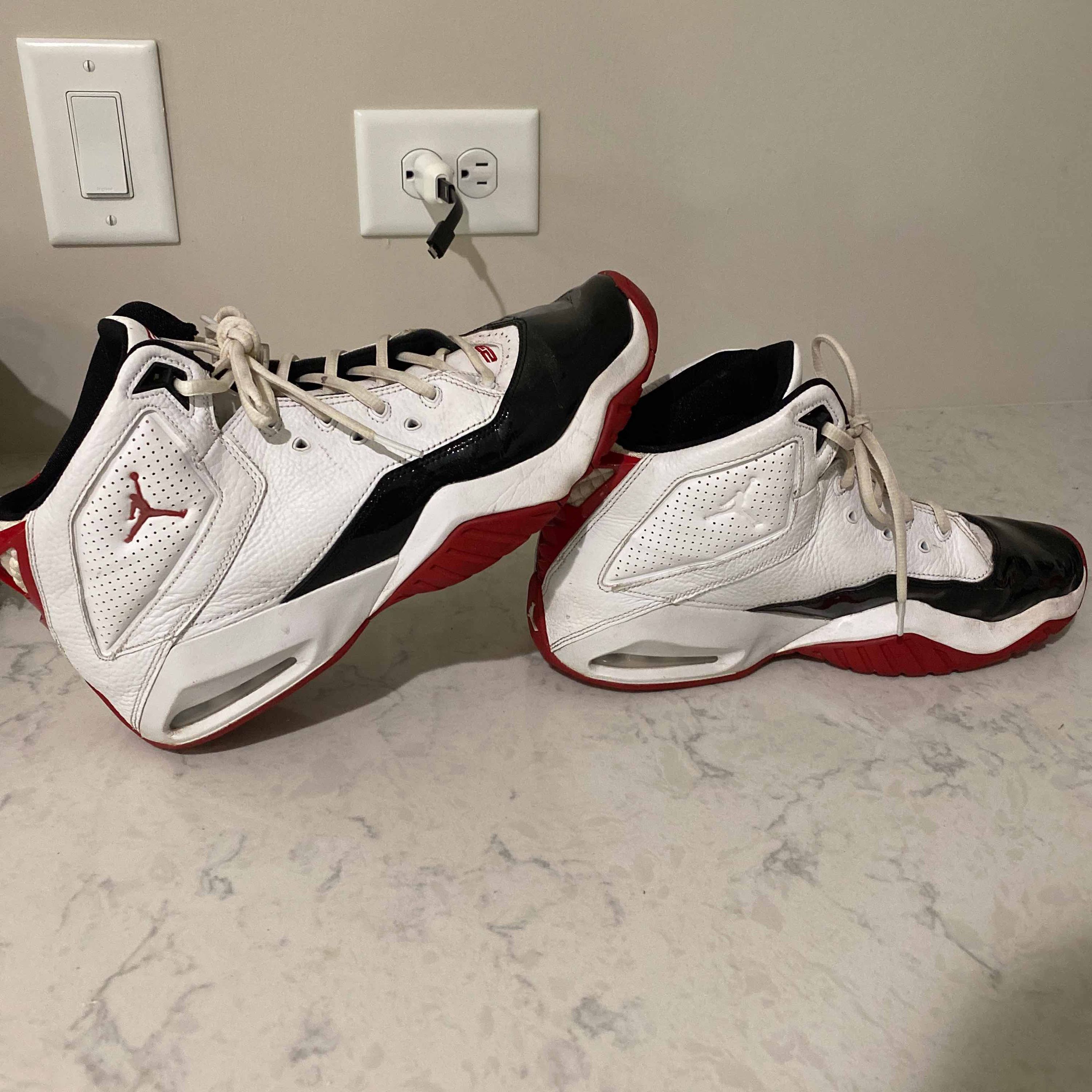 jordan b loyal white red