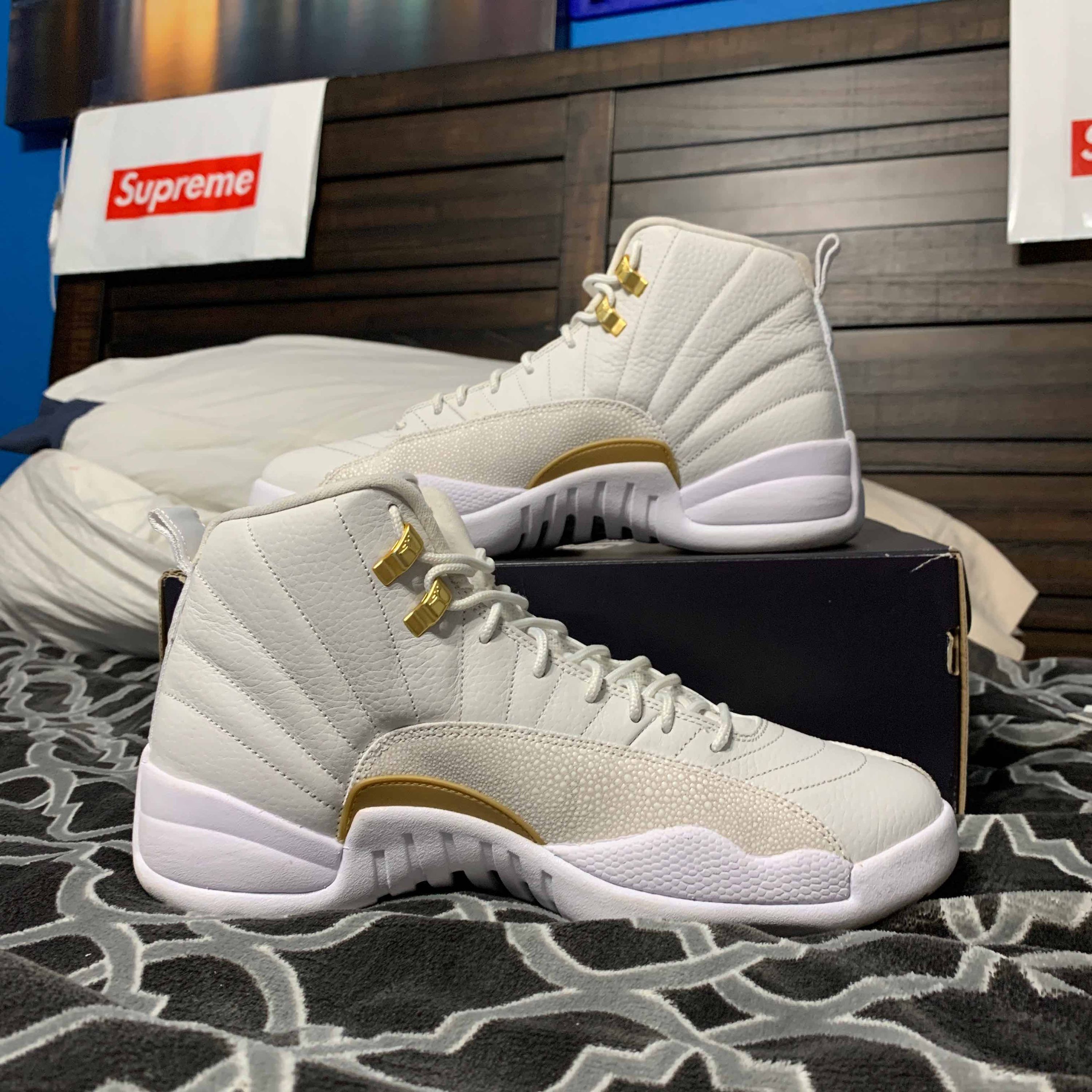 air jordan 12 ovo white price
