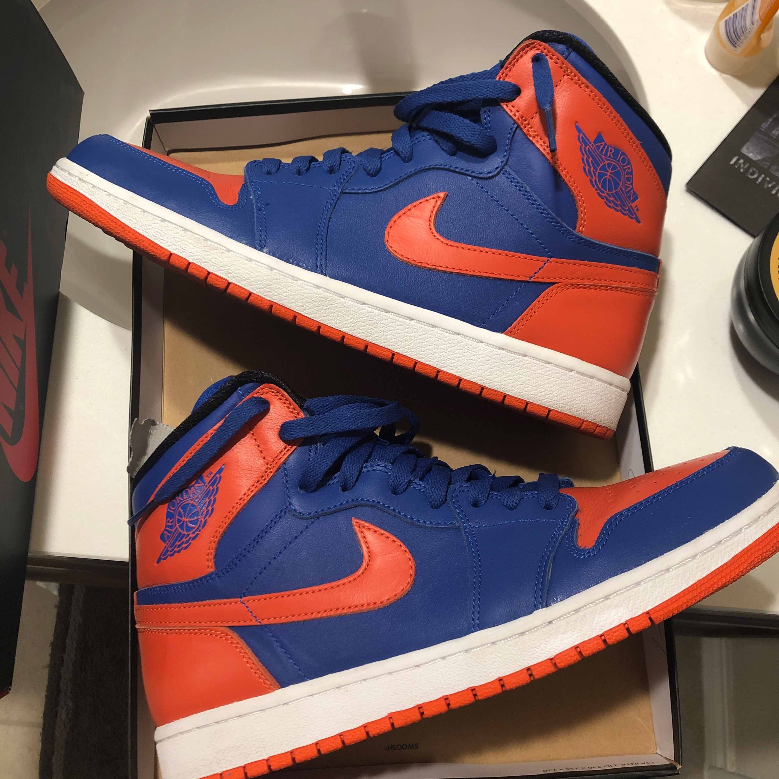 air jordan 1 mid knicks