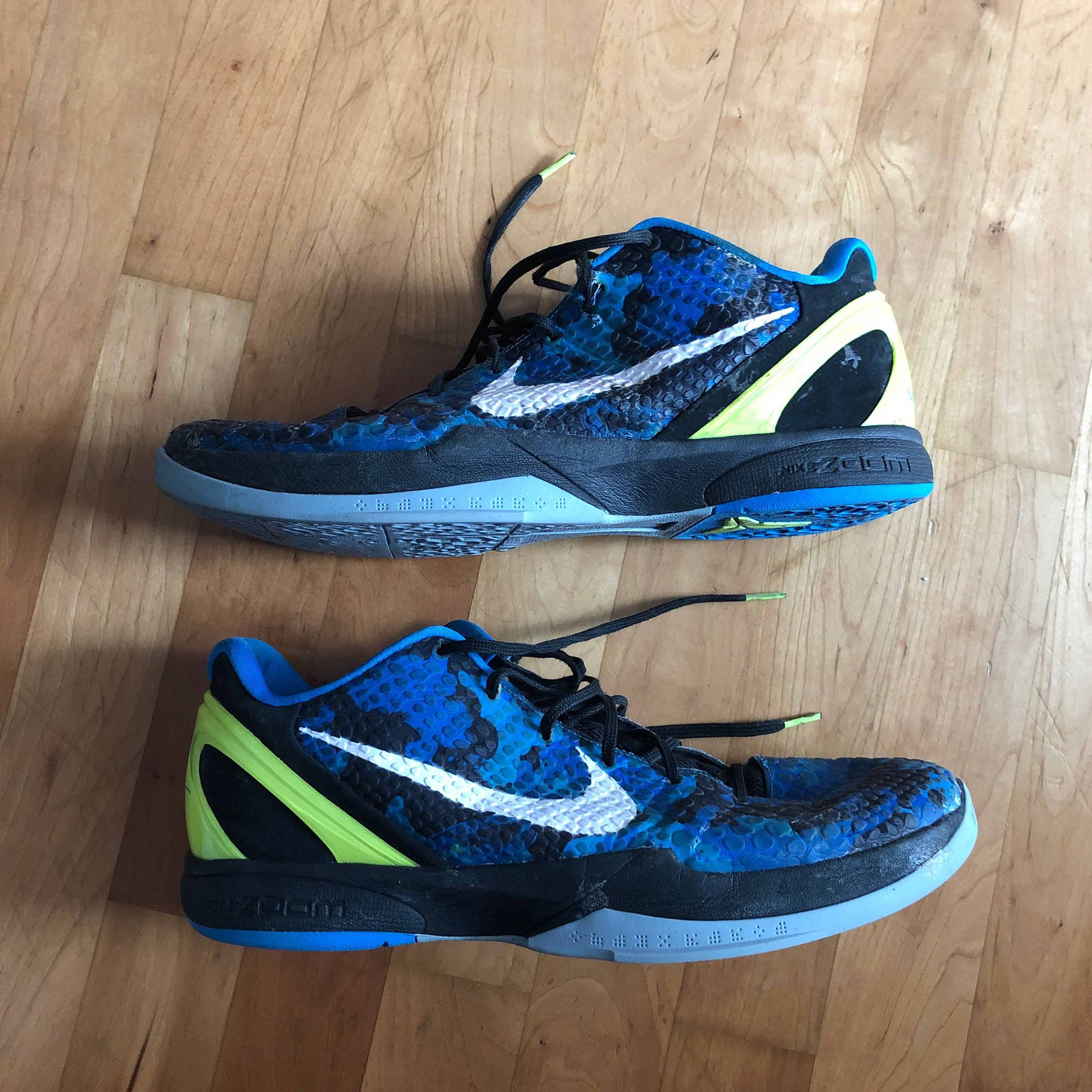 Zoom Kobe 6 'Blue Camo' - Nike - 429659 401 | GOAT