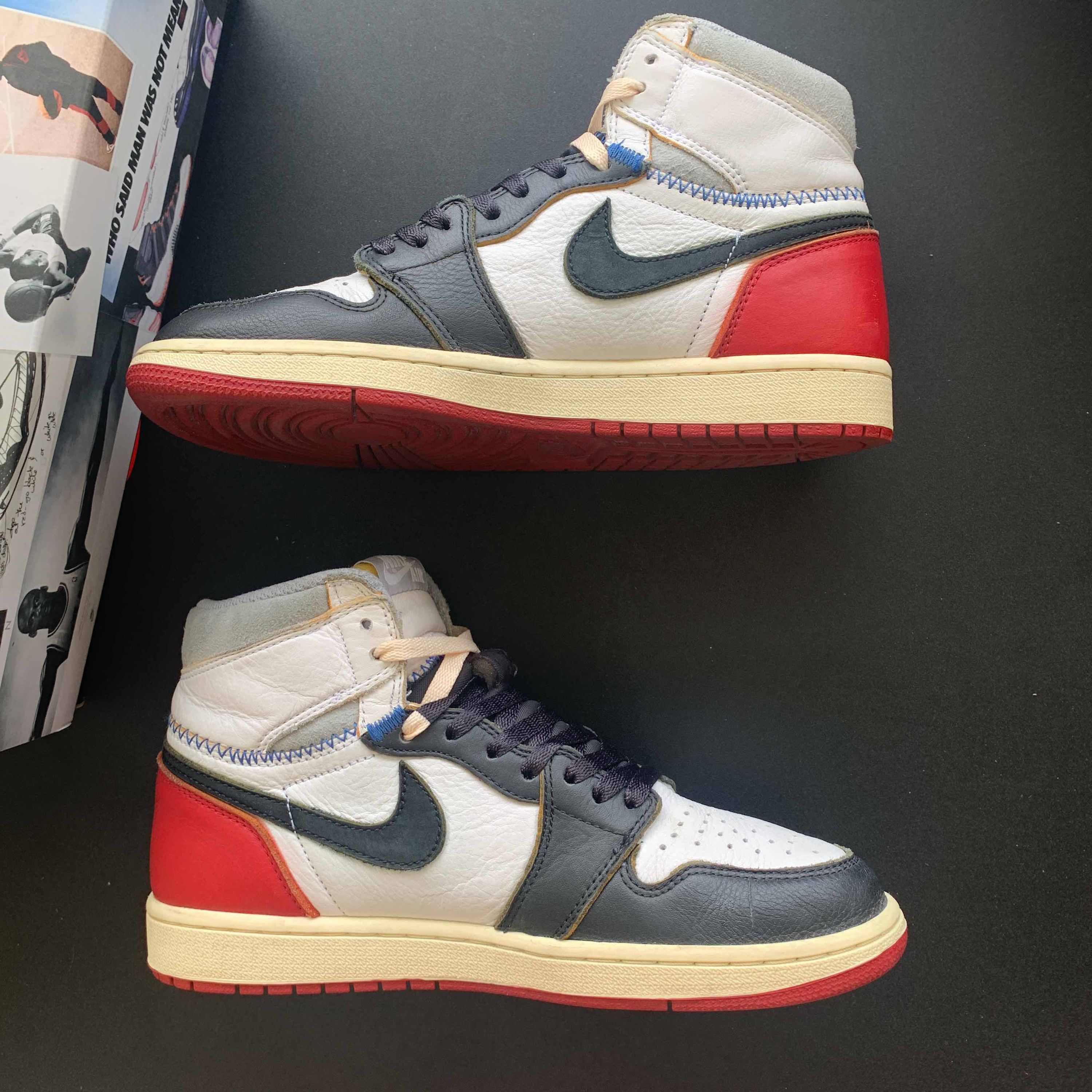 air jordan 1 union la black toe