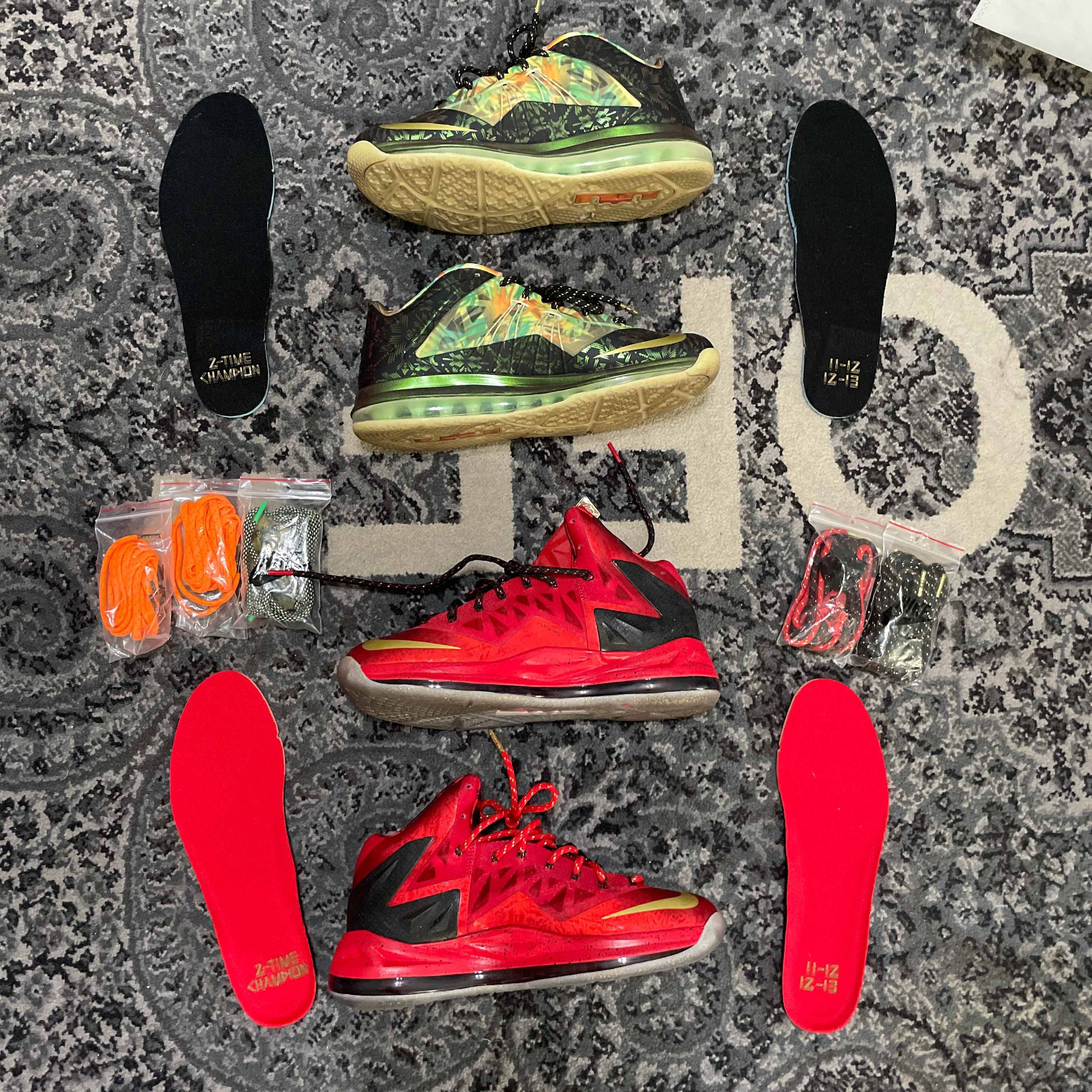 lebron x celebration pack