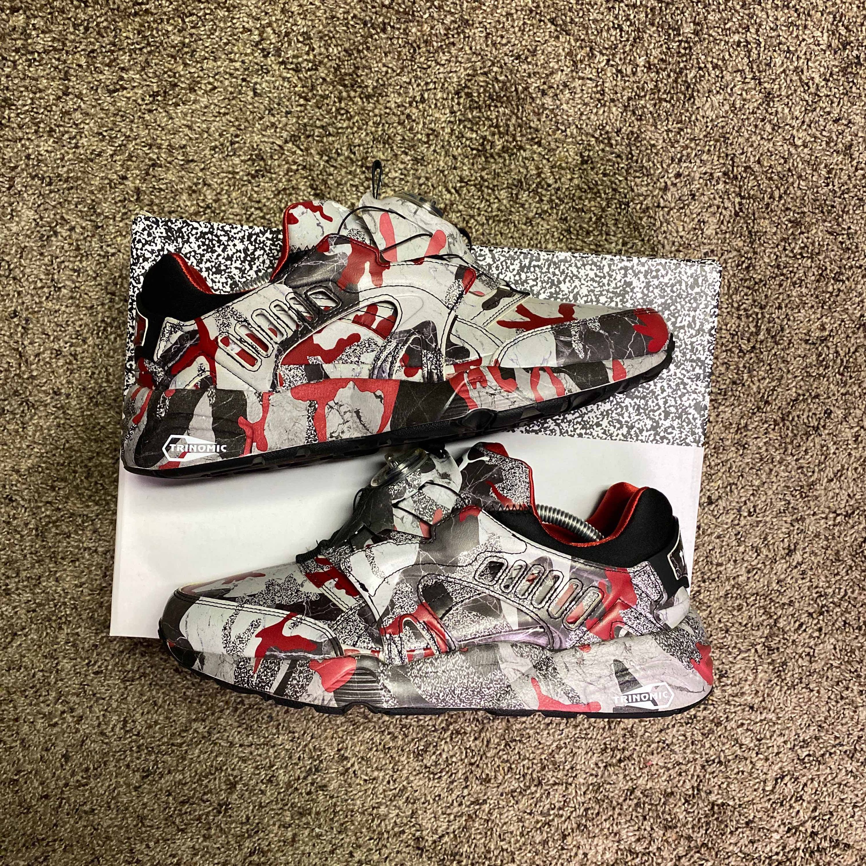 disc blaze camo x trapstar