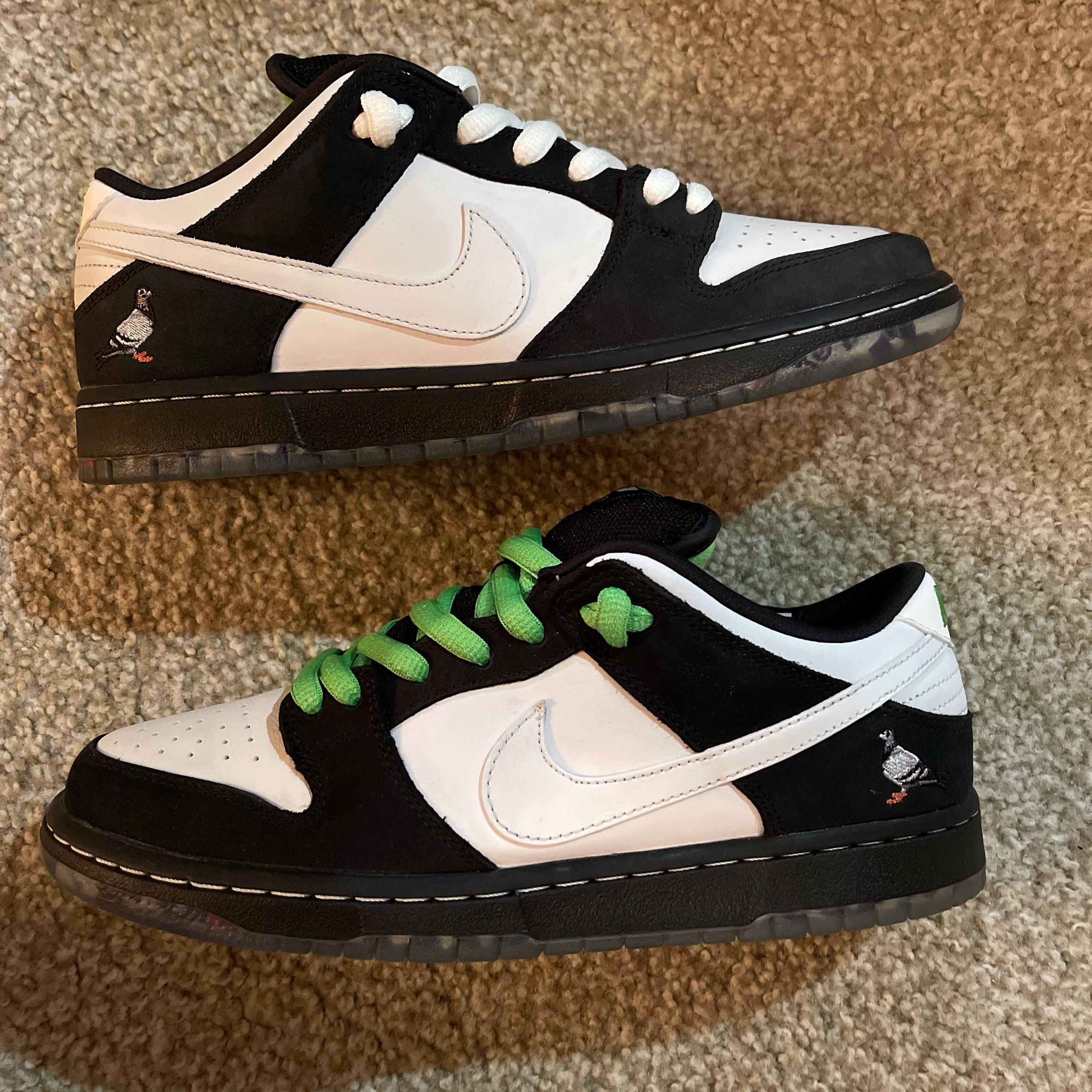 goat nike dunk low panda
